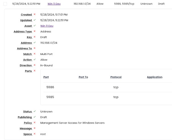 12Port network management dashboard showing server access and port configurations.