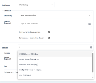 12 Port Horizon Policy Selector screenshot